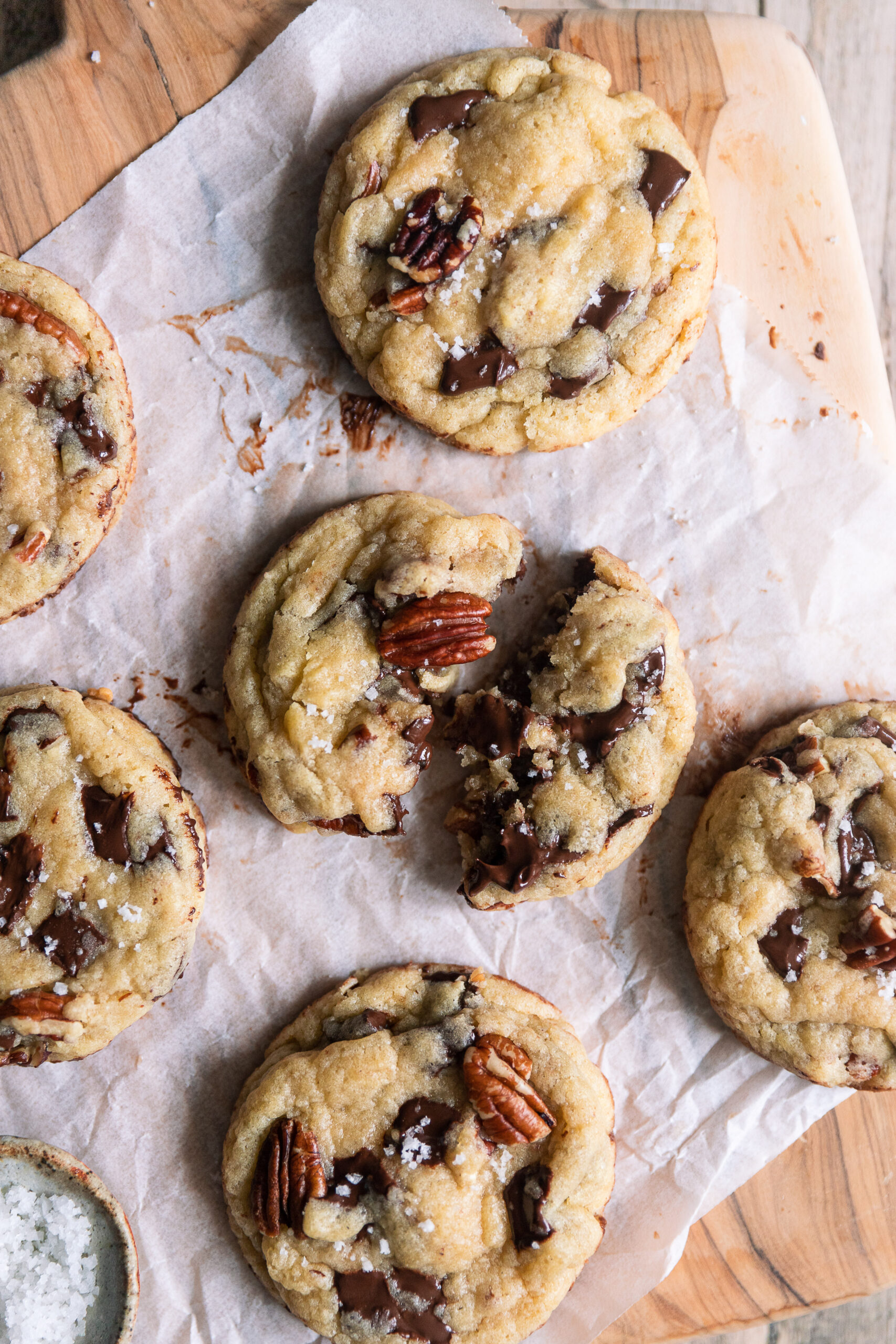 Cookies Aux Pépites De Chocolat Et Noix De Pécan - Clemfoodie